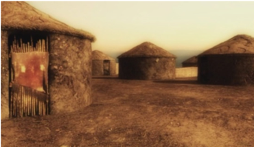 F4. Poblado en Cabezo del Plomo (reconstrucción)